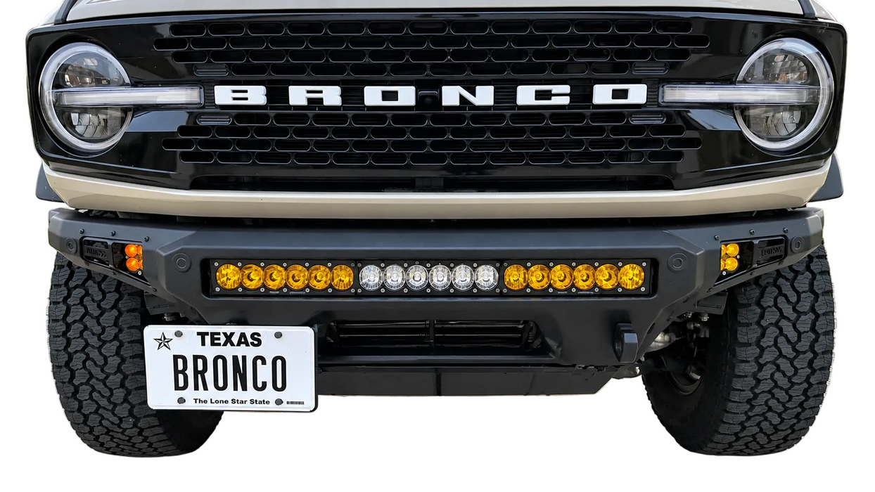 Rago Fabrication Universal Clevis / D-Ring Mounted Front License Plate Bracket | AC9905201NA