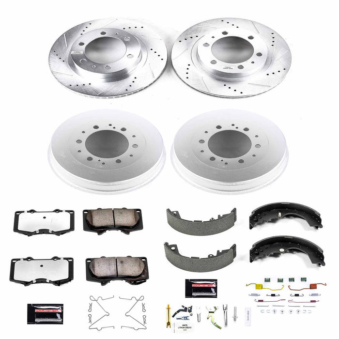 Power Stop Z36 Truck & Tow Brake Upgrade Kit 2005-2023 Toyota Tacoma