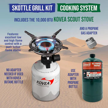 TemboTusk Ultimate Skottle Grill Kit | Complete Outdoor Cooking System