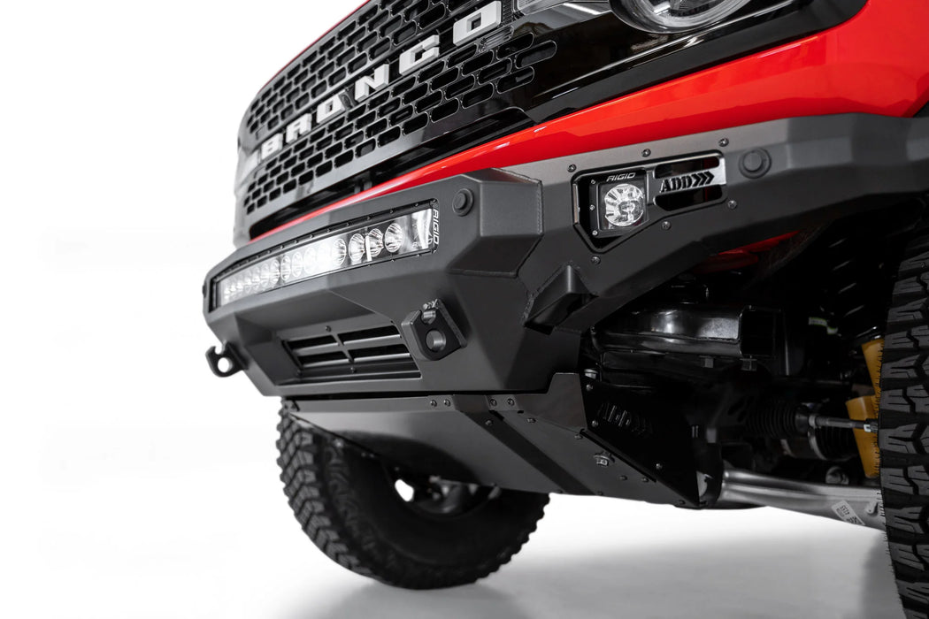 Addictive Desert Designs Stealth Fighter Front Bumper | 2021-2026 Ford Bronco | F230142210103