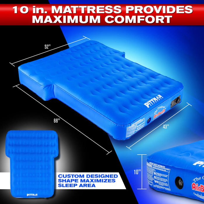 Pittman Outdoors AirBedz XUV Air Mattress with Built-In Pump – Jeeps, Mid-Size SUVs & Crossovers | PPI-BLU_XUV