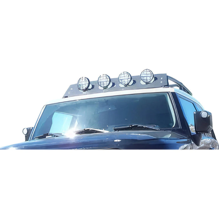 Ricochet Aluminum Roof Rack Air Dam / Wind Deflector – 2007-2014 Toyota FJ Cruiser