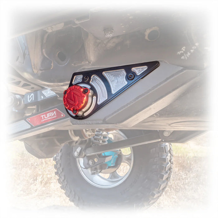 TURN Offroad 2021+ Ford Bronco Billet Lower Control Arm Mount Covers - Pair