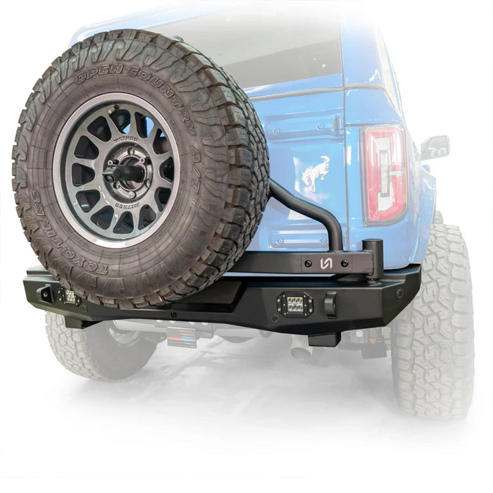 TURN Offroad 2021+ Ford Bronco Swing-Out Tire Carrier with Lights