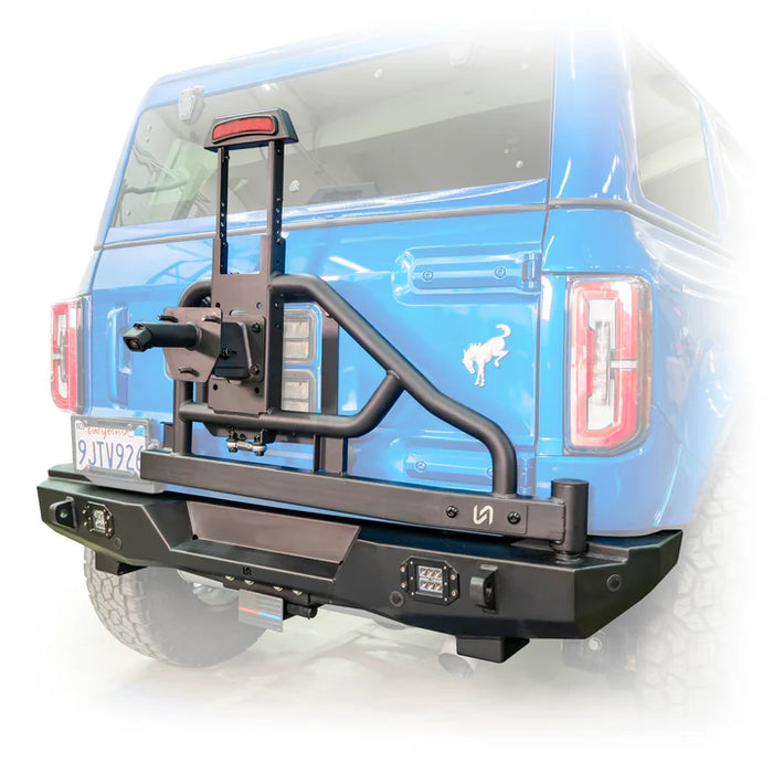 TURN Offroad 2021+ Ford Bronco Swing-Out Tire Carrier with Lights