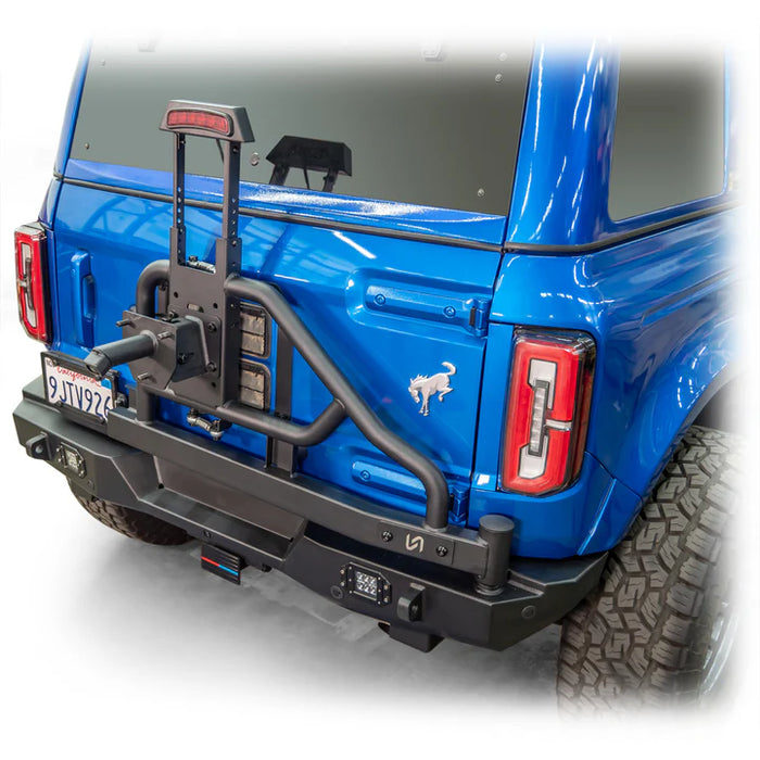 TURN Offroad 2021+ Ford Bronco Swing-Out Tire Carrier with Lights