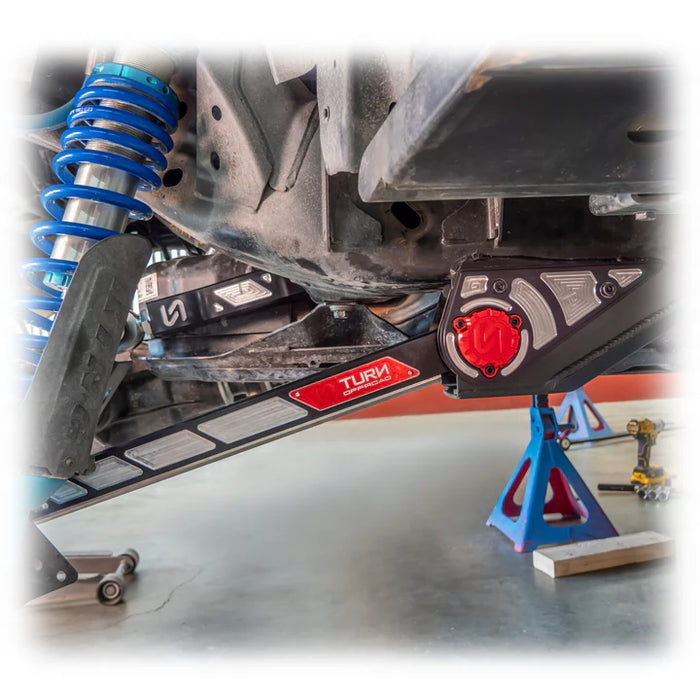 TURN Offroad 2021+ Ford Bronco Billet Lower Control Arm Mount Covers - Pair