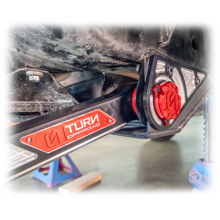 TURN Offroad 2021+ Ford Bronco Billet Lower Control Arm Mount Covers - Pair