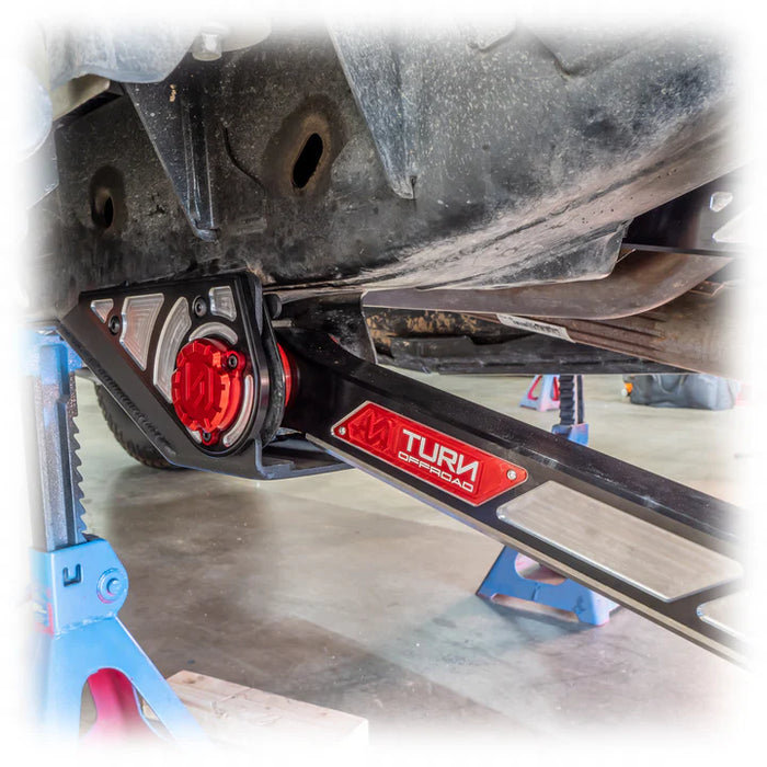 TURN Offroad 2021+ Ford Bronco Billet Lower Control Arm Mount Covers - Pair