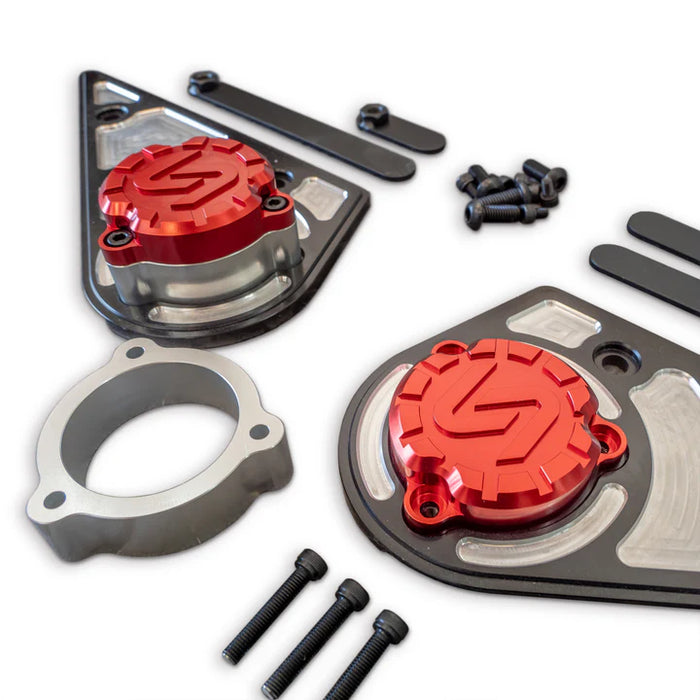 TURN Offroad 2021+ Ford Bronco Billet Lower Control Arm Mount Covers - Pair