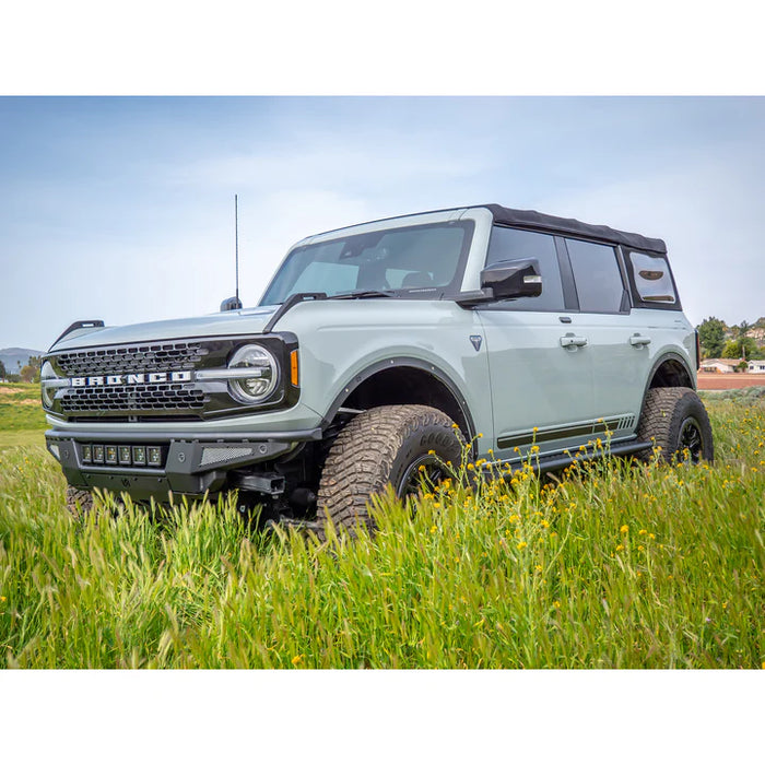 TURN Offroad 2021+ Ford Bronco Baja Tubular Front Bumper & Skid Plate