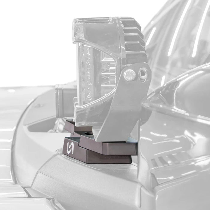 TURN Offroad 2021+ Ford Bronco Billet Mirror Light Mount (Pair)