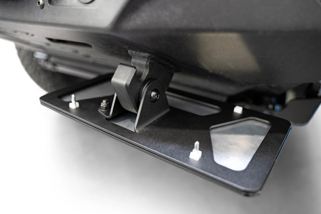 Rago Fabrication Universal Clevis / D-Ring Mounted Front License Plate Bracket | AC9905201NA