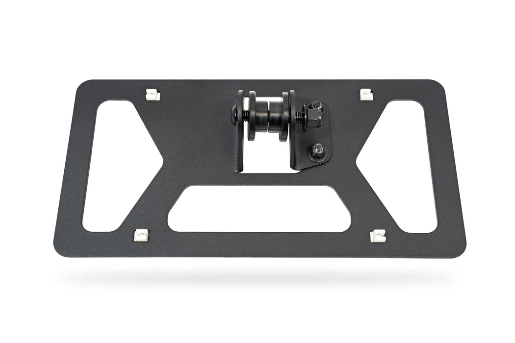 Rago Fabrication Universal Clevis / D-Ring Mounted Front License Plate Bracket | AC9905201NA