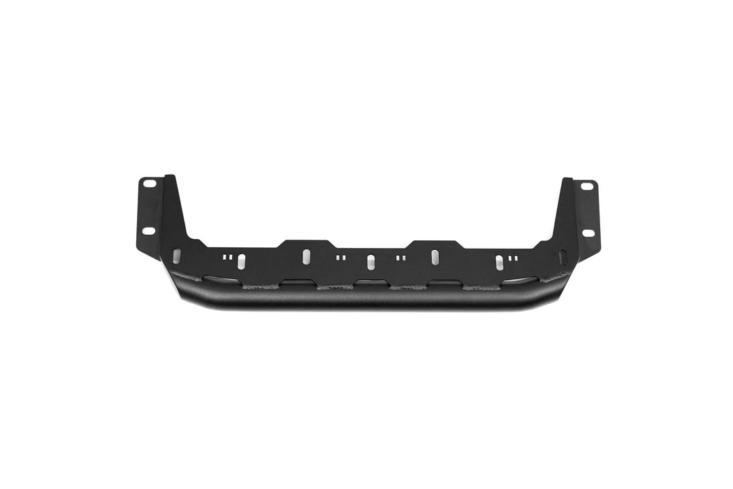 DV8 Off-Road Push Bar for 2018+ Jeep Wrangler JL w/ Mopar Rubicon Steel Bumper | Light Mount Bull Bar