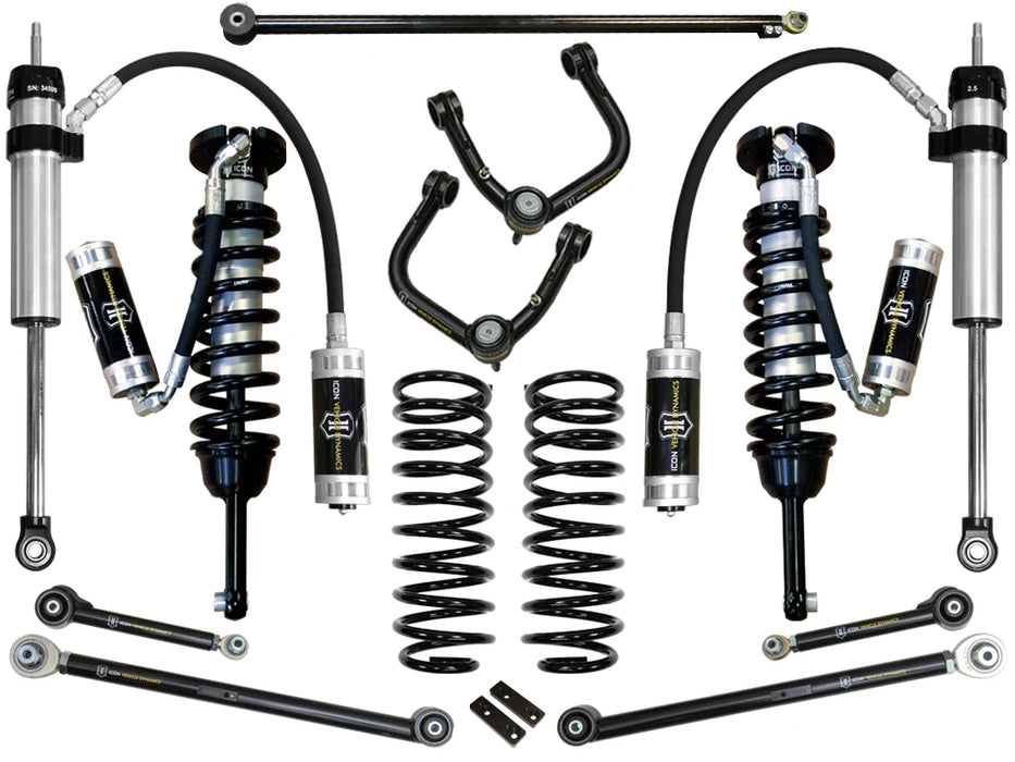 ICON Stage 6 Suspension System with Tubular Links & Remote Reservoir Shocks – 2003-2009 4Runner & 2007-2009 FJ Cruiser | K53056T