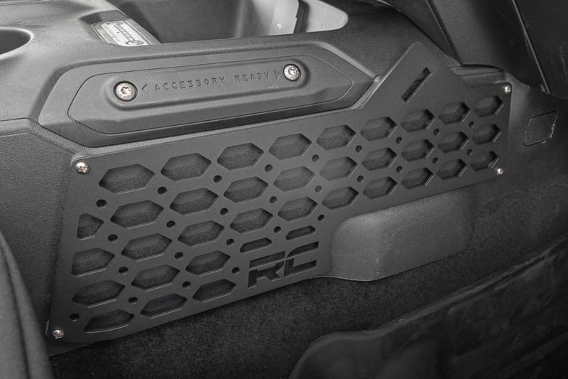 Rough Country MOLLE Panel Kit | Center Console | Fits 2021–2025 Ford Bronco 4WD | Heavy-Duty Steel Organization System