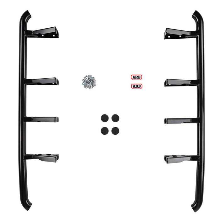 ARB 4420100 Deluxe Rock Sliders for Toyota FJ Cruiser (2007–2014) | Heavy-Duty Steel Rock Rails & Side Protection