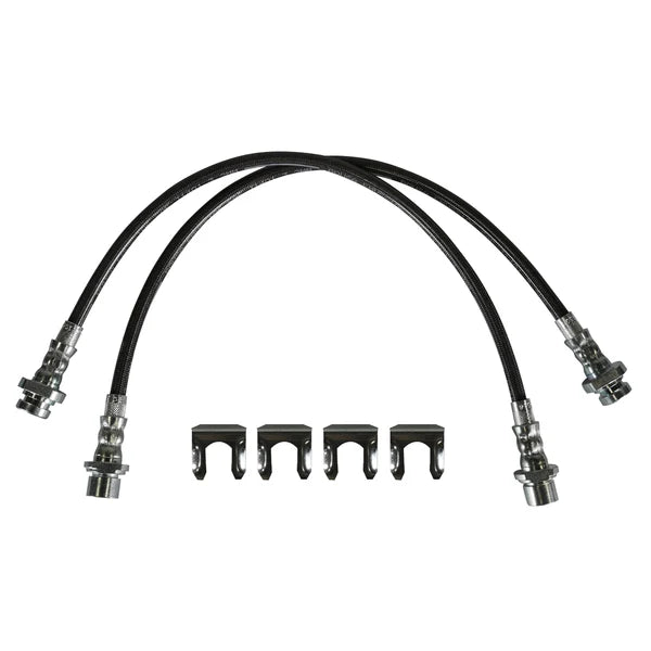 Metal Tech Extended Rear Stainless Brake Lines – FJ Cruiser & 4Runner (17” Length)