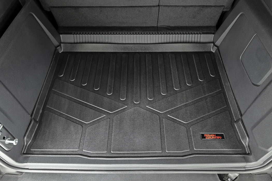 Rough Country Rear Cargo Mat | Fits 2021–2025 Ford Bronco 4WD | Heavy-Duty All-Weather Floor Armor