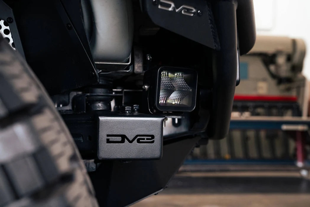DV8 Offroad Crash Bar Caps with Accessory Mount for 2021-2026 Ford Bronco