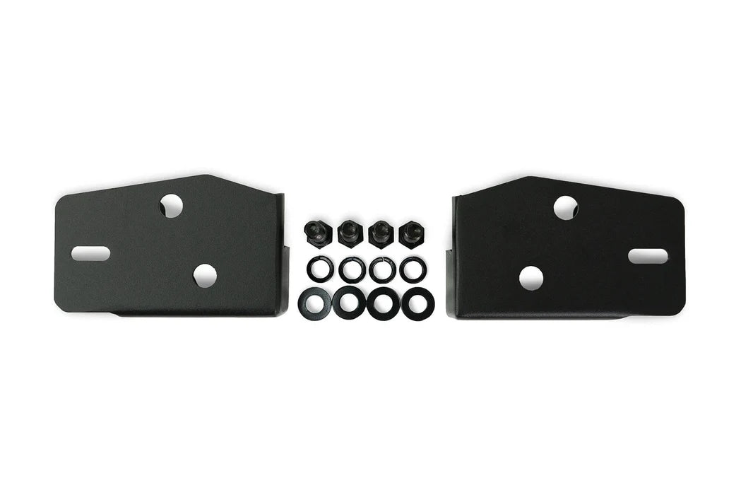 DV8 Offroad Crash Bar Caps with Accessory Mount for 2021-2026 Ford Bronco