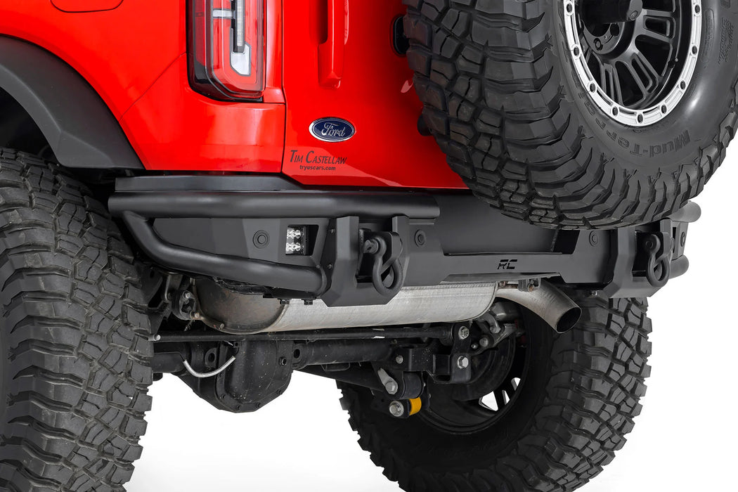 Rough Country Tubular Rear Bumper | Ford Bronco 2021–2025 - SHIPS FREE!