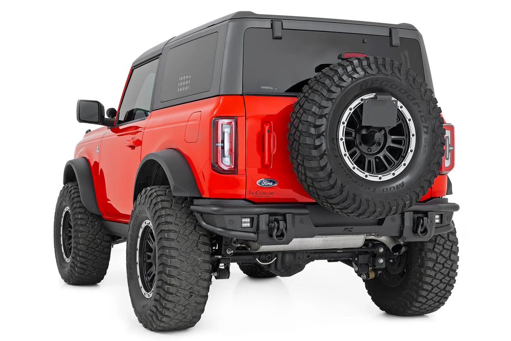 Rough Country Tubular Rear Bumper | Ford Bronco 2021–2025 - SHIPS FREE!