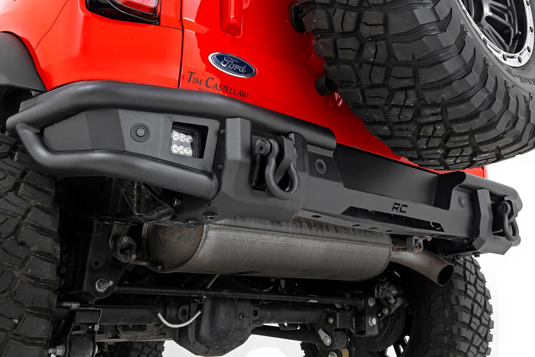 Rough Country Tubular Rear Bumper | Ford Bronco 2021–2025 - SHIPS FREE!