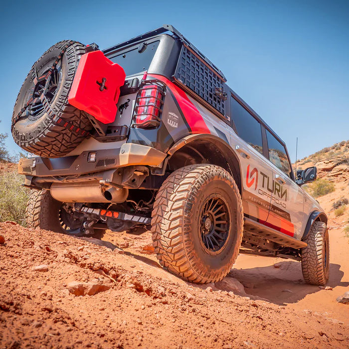 TURN Offroad 2021+ Ford Bronco HD Tire Carrier Tailgate Reinforcement