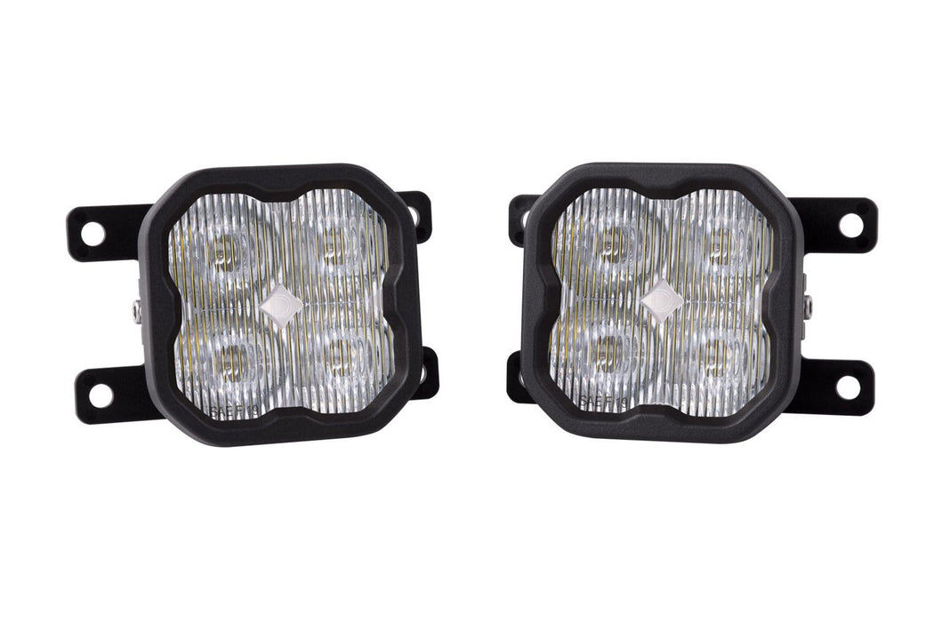 Diode Dynamics SS3 LED Fog Light Kit for 2021-2025 Ford Bronco | SAE Road Legal | Standard & Capable Bumper