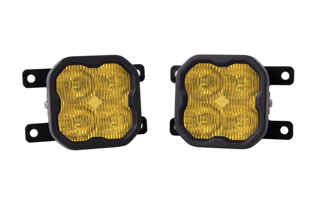 Diode Dynamics SS3 LED Fog Light Kit for 2021-2025 Ford Bronco | SAE Road Legal | Standard & Capable Bumper