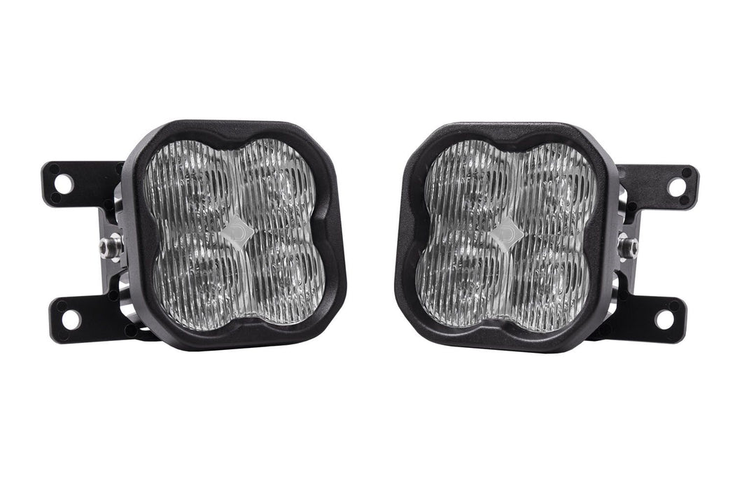 Diode Dynamics SS3 LED Fog Light Kit for 2021-2025 Ford Bronco | SAE Road Legal | Standard & Capable Bumper