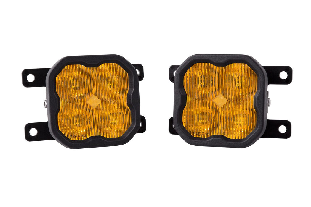 Diode Dynamics SS3 LED Fog Light Kit for 2021-2025 Ford Bronco | SAE Road Legal | Standard & Capable Bumper