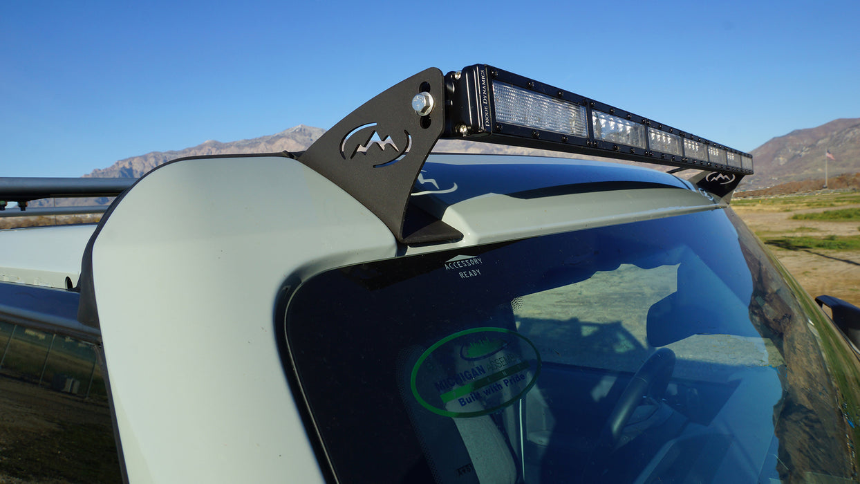 Expedition One Ford Bronco 2021+ 42" Light Bar Mount – Powder Coated Steel