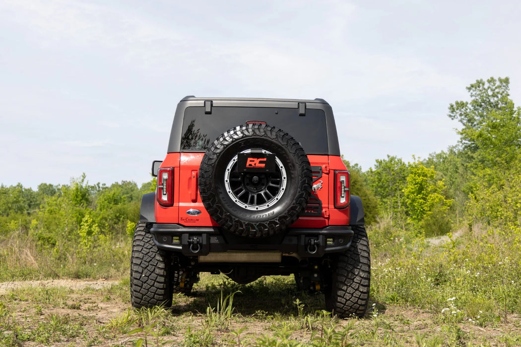Rough Country Tubular Rear Bumper | Ford Bronco 2021–2025 - SHIPS FREE!