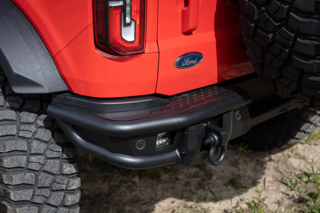 Rough Country Tubular Rear Bumper | Ford Bronco 2021–2025 - SHIPS FREE!