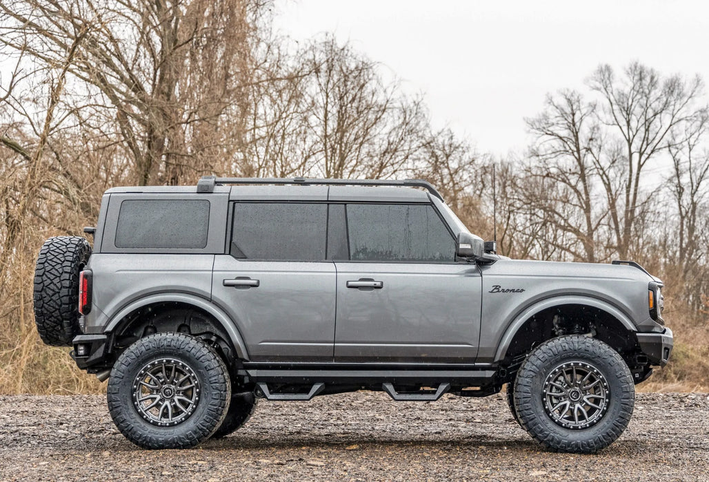 Rough Country Full Width Front Bumper for 2021-2026 Ford Bronco | Light Bar Ready