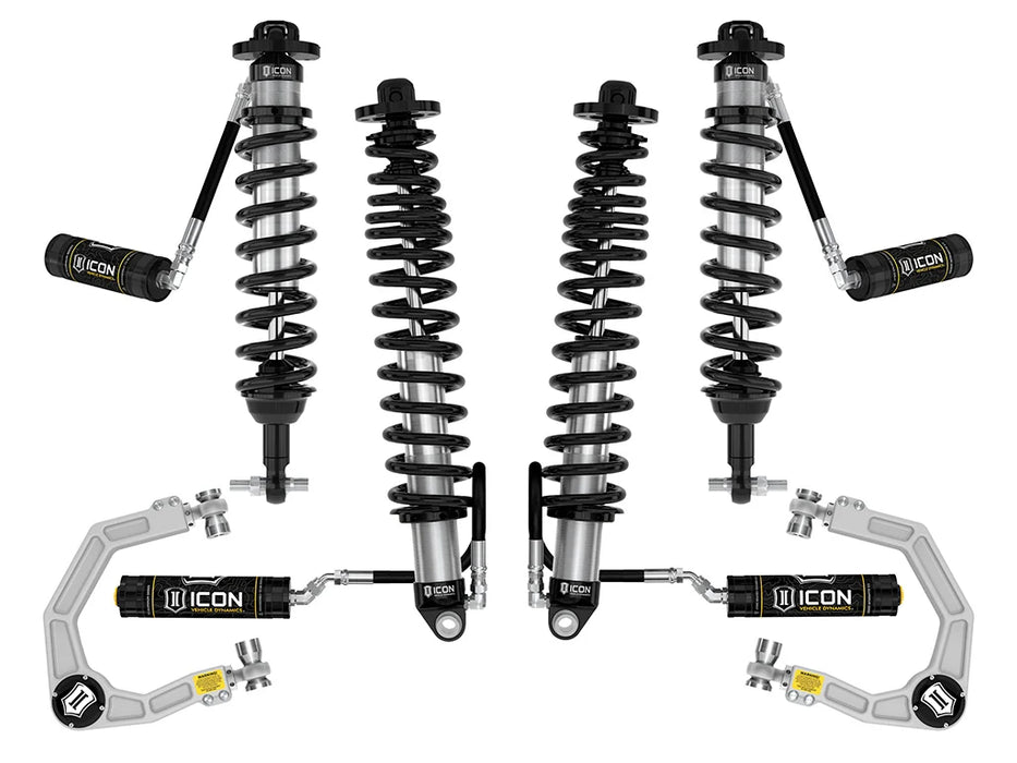 ICON Stage 4 Suspension System with Billet UCA & Remote Reservoir Coilovers – 2021-2026 Ford Bronco Sasquatch | K40014