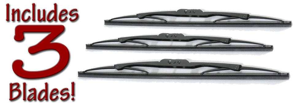 Valeo Super Silicone Front Wiper Blade Set | 2007-2014 Toyota FJ Cruiser
