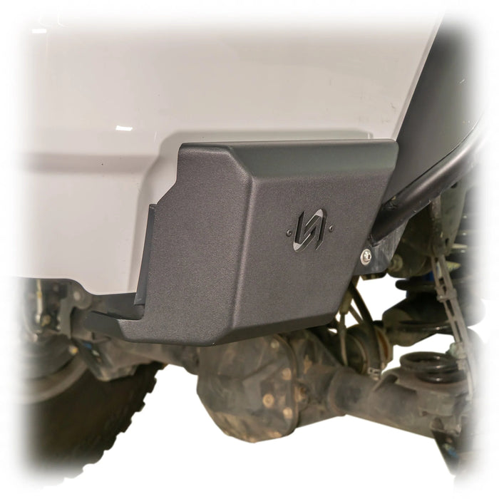 Turn Offroad Bedside Corner Guards for Jeep Gladiator JT (2020–2025) | Heavy-Duty Steel Bed Rock Armor | Bolt-On Wrap-Around Protection