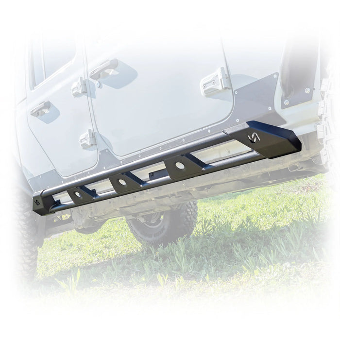 Turn Offroad Frame-Mounted Rock Sliders for 2020-2025 Jeep Gladiator JT | Heavy-Duty Steel Protection