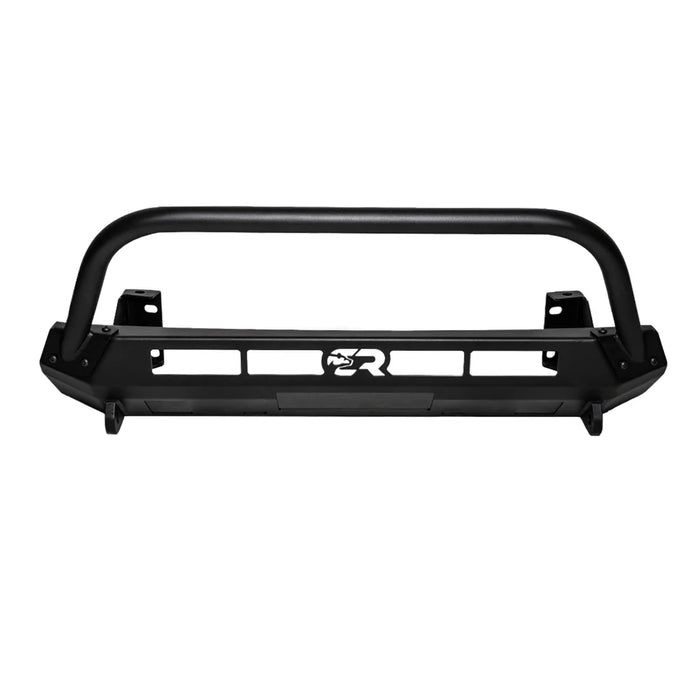 Cali Raised LED Stealth Bumper for 2024+ Toyota Tacoma | Low Profile Winch-Ready Steel Front Bumper (Black Powder Coat)