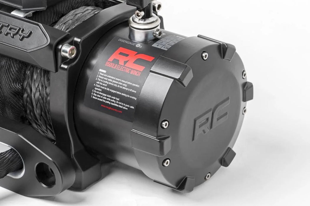 Rough Country 12,000 LB Pro Series Winch – Synthetic Rope & Wireless Remote