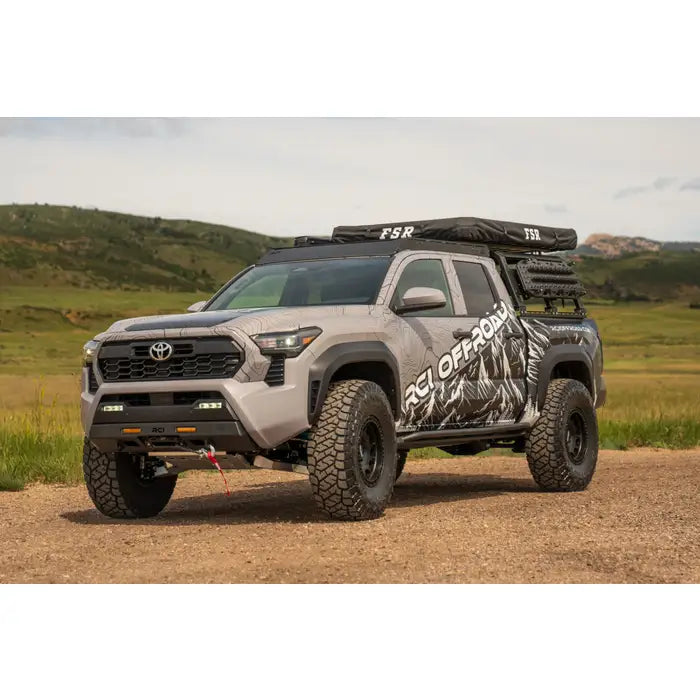 RCI Off Road Pike Front Bumper for 2024+ Toyota Tacoma | Winch-Ready Off-Road Steel Bumper