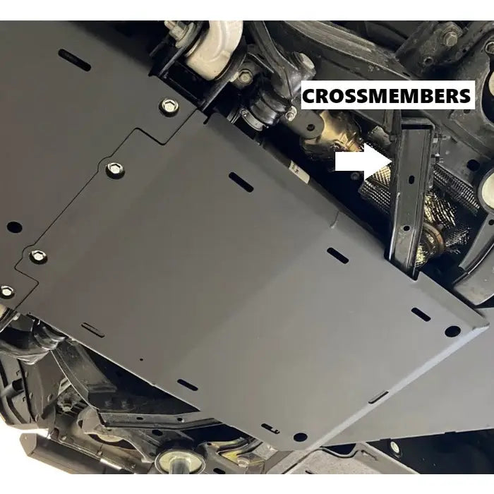 RCI Transmission Skid Plate with Crossmembers – 2021+ Bronco 2.7L & 2024+ Ranger | 21-BRONCO-24-RGR-TRANS-XMBR