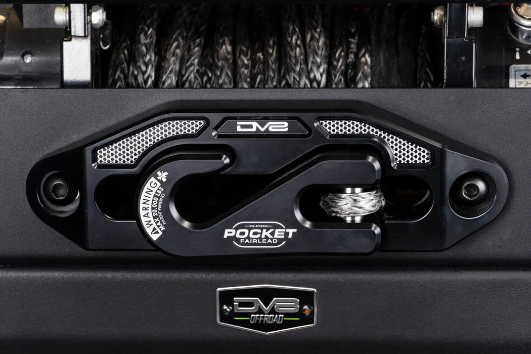 DV8 Offroad Pocket Fairlead for Synthetic Rope Winches