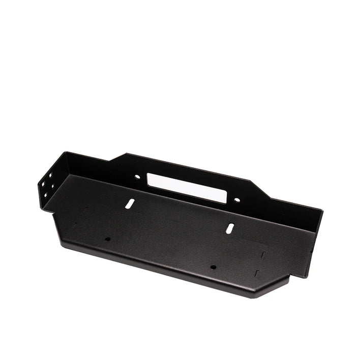Cali Raised LED Stealth Bumper for 2024+ Toyota Tacoma | Low Profile Winch-Ready Steel Front Bumper (Black Powder Coat)